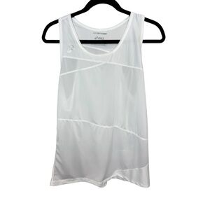 ASICS Women's White Tank Top Size Large